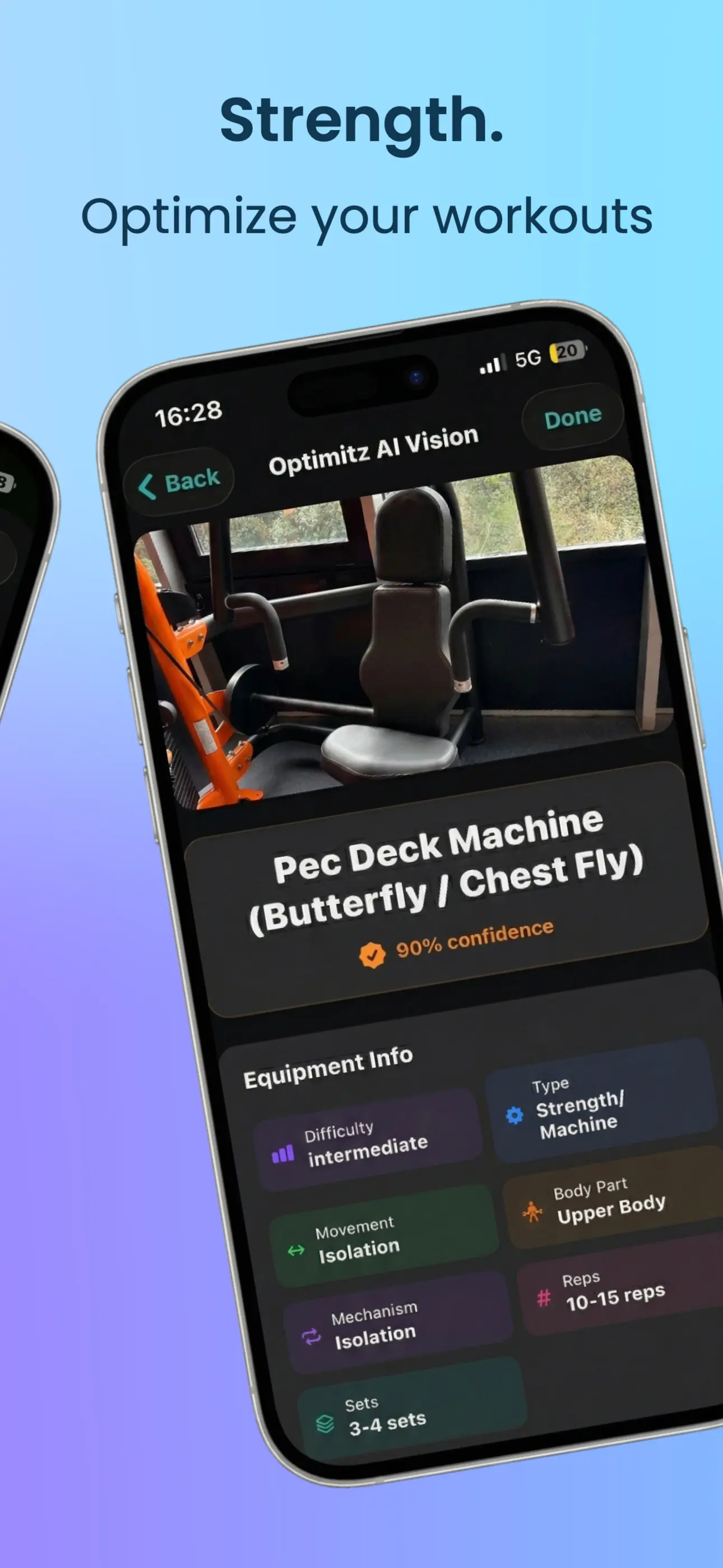 Optimitz App Screen 3